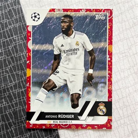 2022 23 Topps Jade Edition UEFA UCC Antonio Rudiger 150 Chinese New