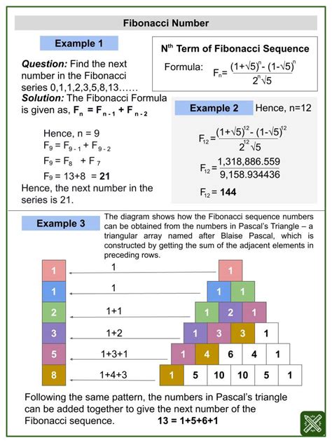 Fibonacci Numbers Sweetest Day Themed Math Worksheets & Activities