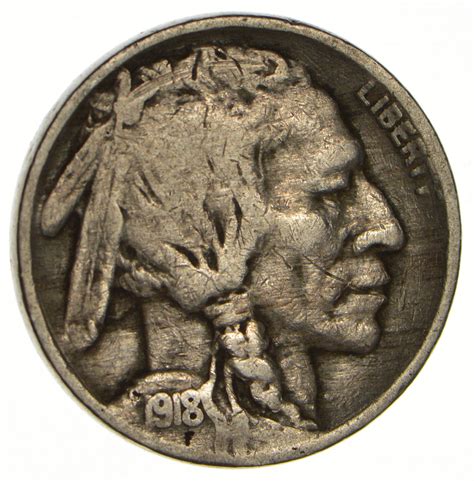 Buffalo Indian Head Nickel Phildelphia Minted Property Room