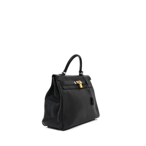 Sac Main Kelly Retourn Herm S Togo Noir Monogram Paris