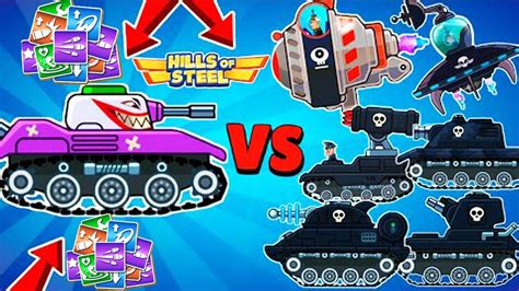 Common Tank Joker Battle Vs All Tank Bosses Hills Of Steel Tank Boss