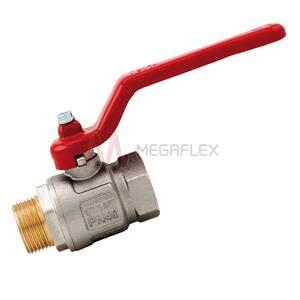 Brass Ball Valves BSPP Lever Handle Megaflex