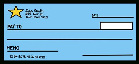 7+ Blank Check Templates – Word Excel Samples with Fun Blank Cheque ...