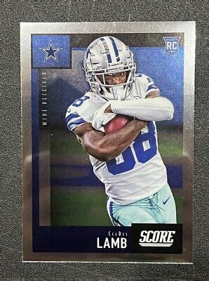 Panini Chronicles Score Update Silver Prizm Ceedee Lamb Rookie