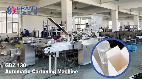 Gdz Automatic Ce Horizontal Bottle Can Cartoning Machine Box