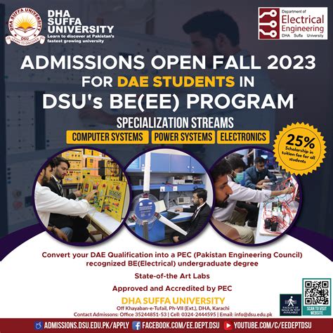 Admissions Open Fall For Dae Students Dha Suffa University