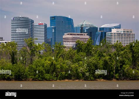 ROSSLYN, VIRGINIA, USA - Rosslyn skyline of buildings in Arlington ...