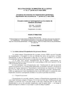 Bulletin Officiel Du Minist Re De La Justice N Bulletin Officiel