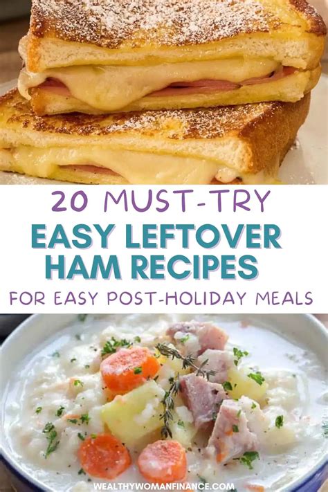20 Easy & Delicious Ham Leftovers Recipes
