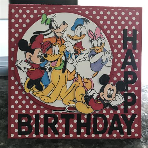 Disney Birthday Card | Disney birthday card, Disney birthday, Birthday ...