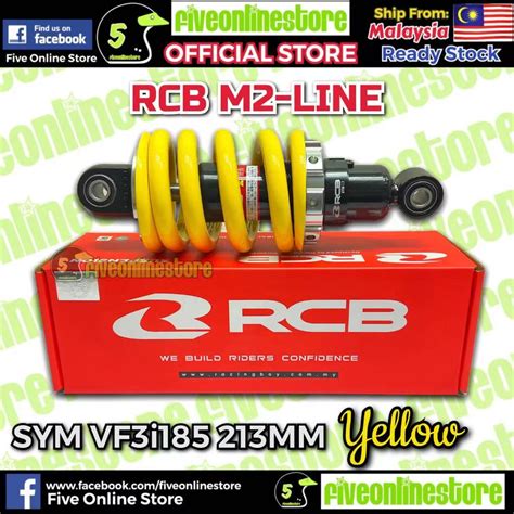 Monoshock RCB M2 Line Premium LC135 Y15ZR Y16 RS150 RSX SYM VF3i 100