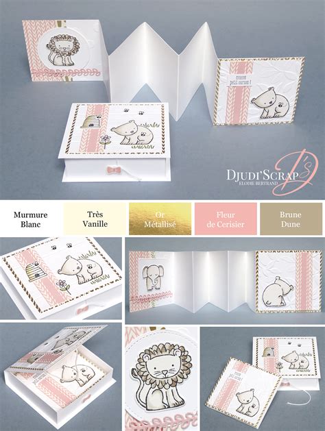 Tutoriel Mini Album Naissance Et Sa Bo Te Set Bienvenue Tout Petit