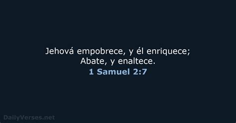 De Enero De Vers Culo De La Biblia Del D A Rvr Samuel