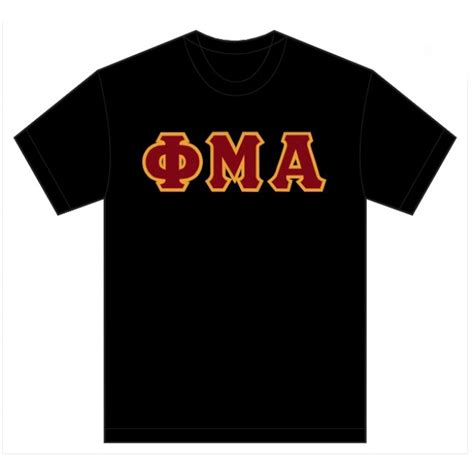 Phi Mu Alpha Fraternity Shirts - Chapter Order - DesignerGreek ...