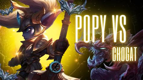 DE PLATA A ORO Poppy Vs Cho Gath En La Jungla League Of