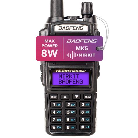 Snapklik Mirkit Baofeng Uv Mk W Max Power Ham Radio Vhf