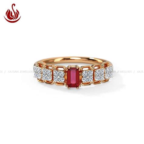 Sazuna Abby Gemstone Band Sazuna Jewellers