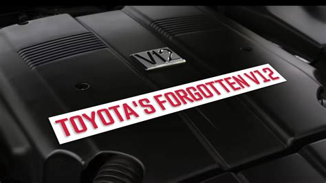 Only One Toyota Was Worthy Of A V12 Engine