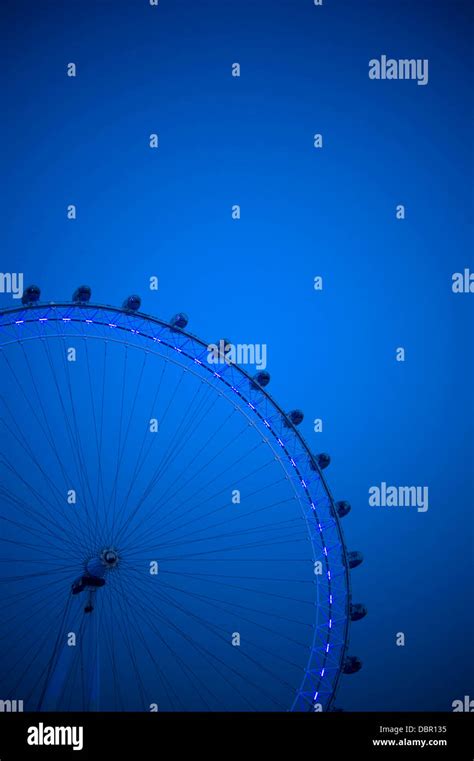 London Eye at night Stock Photo - Alamy