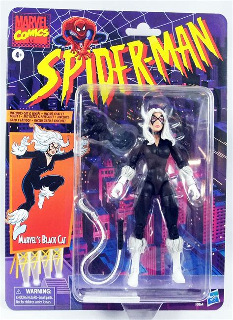 Marvel Legends - Black Cat (Spider-Man 1994 Animated Series) - Series ...