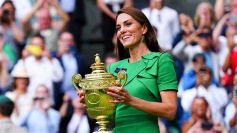 Prinzessin Kate Kommt Zum Wimbledon Finale