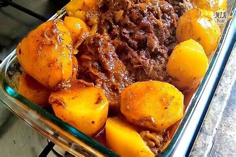 Carne Assada Batatas Receitinhas Caseiras