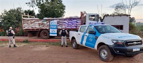 Prefectura Naval Argentina secuestró más de 11 000 kilos de soja en