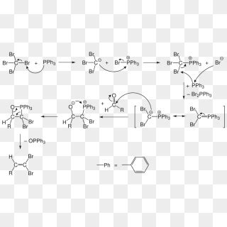 Corey-fuchs Reaction Mechanism 1v1 - Corey Fuchs Reaction, HD Png ...