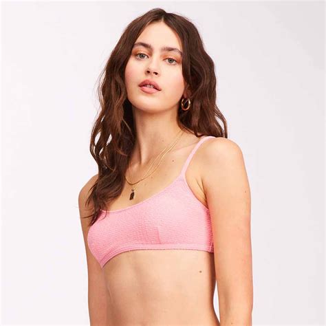 Billabong So Dazed Bikini Top Pink Dressinn