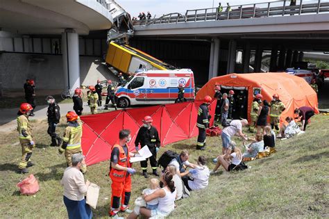 Wypadek Autobusu W Warszawie Jest Decyzja Ws Kierowcy