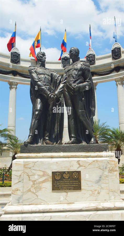 Guayaquil Guayas Ecuador September Hemiciclo De La Rotonda