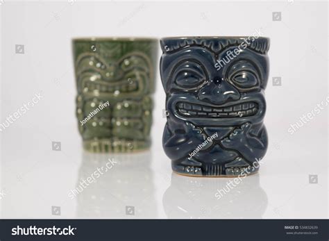 Two Tiki Shot Glasses Stock Photo 534832639 Shutterstock