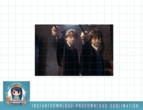 Harry Potter Casting Spell Group Shot Poster png, sublimate, - Inspire ...