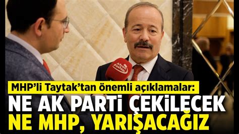 Mhp Li Taytak Tan Nemli A Klamalar Ne Ak Parti Ekilecek Ne Mhp