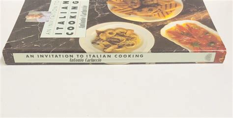 Invitation To Italian Cooking By Antonio Carluccio Vintage Cook Book Ebay