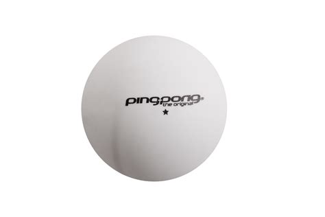 Ping Pong 1 Star 40mm Recreational Quality White Table Tennis Balls