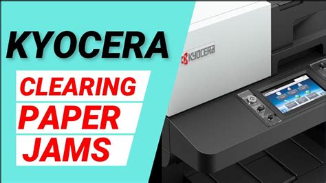 How To Remove Paper Jam In Kyocera Ecosys Printer And Photocopier