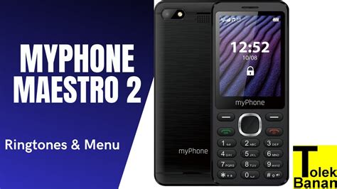 MyPhone Maestro 2 Unboxing Menu Ringtones Dzwonki Classic