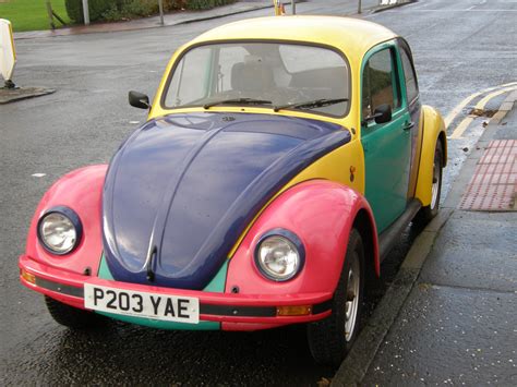 Cc Outtake Vw Beetle Harlequin The Non Factory Version Curbside