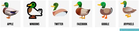 🦆 Duck Emoji