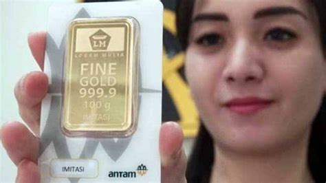 Harga Emas Antam Anjlok Tapi Bertahan Di Posisi Rp 1 Juta Lebih