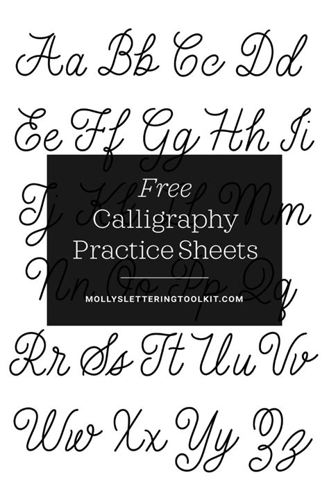 Procreate Learn Calligraphy Kit Calligraphy Practice Sheets Digital