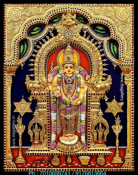 Murugan D Tanjore Painting Artofit