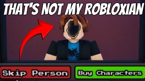 Thats Not My Robloxian Full Gameplay Roblox Youtube