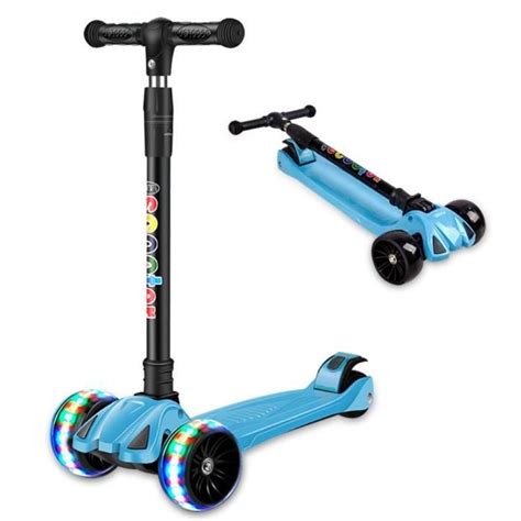 Trottinette Enfant Ans Wheels Roues Led Clignotant Pattinette