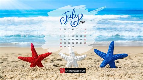 July 2024 Calendar Screensaver Calendar 2024 Printable Calendar 2024