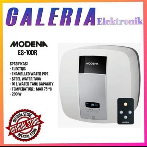 Jual WATER HEATER LISTRIK MODENA 10L ES10DR ES 10 DR PEMANAS AIR ES