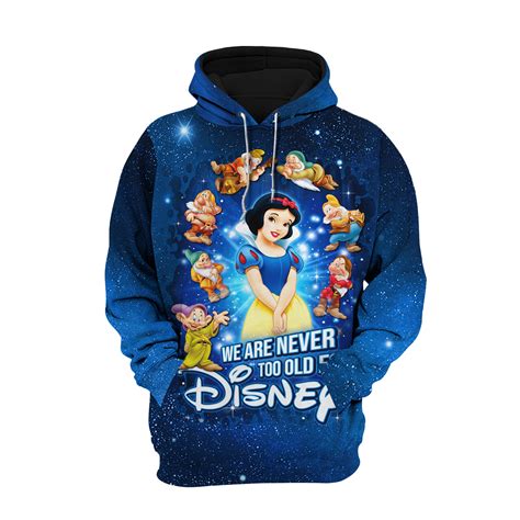 Snow White And The Seven Dwarfs Hoodie Around 3d Cute Disney Pictures Nazix Store