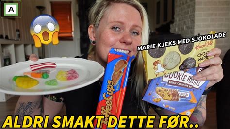 SMAKSTESTER GODTERI FRA EUROPRIS aldri smakt på før YouTube