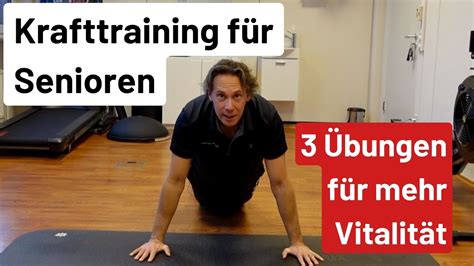 Krafttraining Für Senioren Mehr Muskelkraft Und Vitalität Mit Diesen Kraftübungen Für Senioren